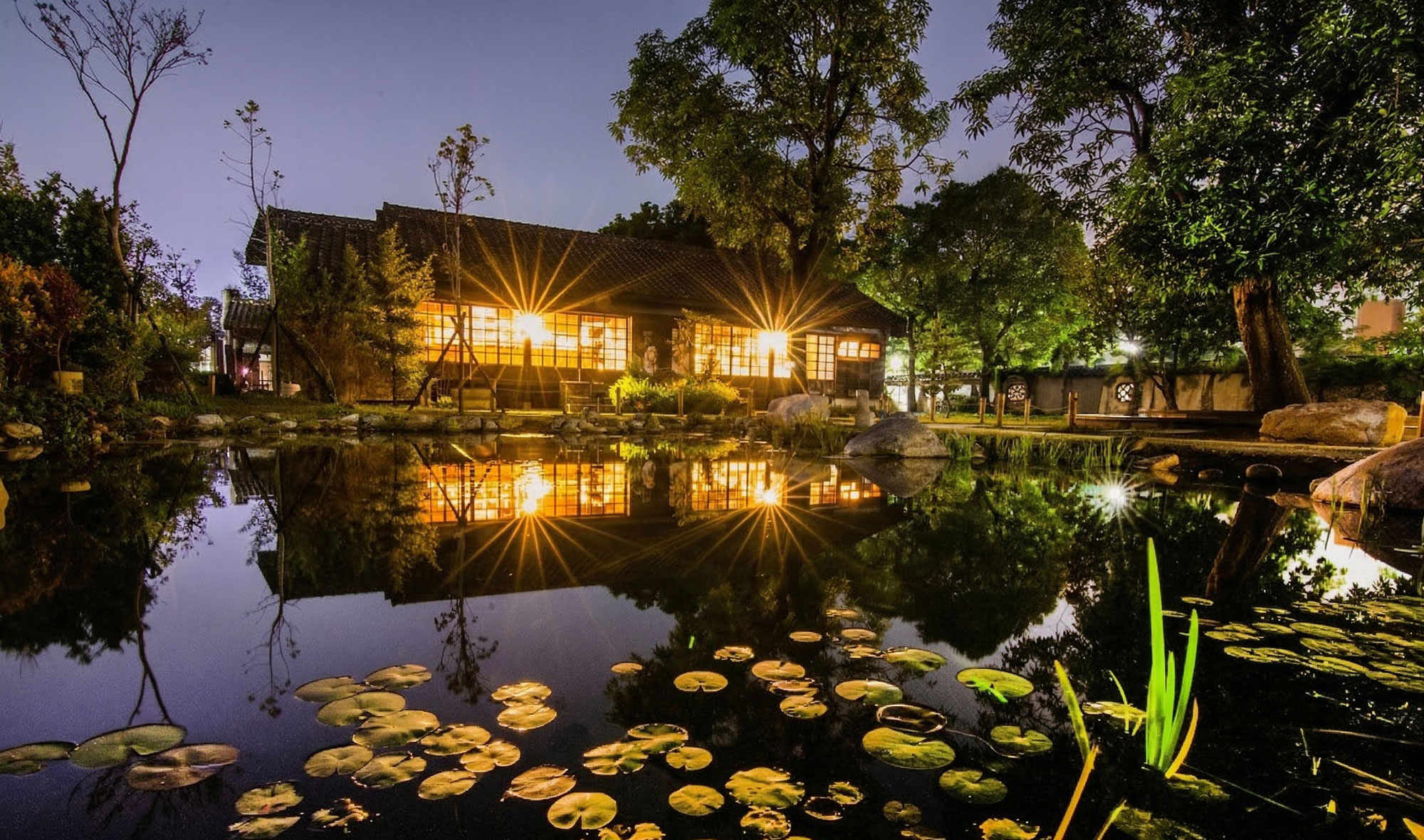 檜意森活村-園區夜景