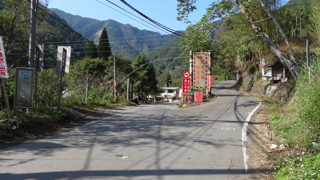 大鹿林道本線-白蘭部落岔路口