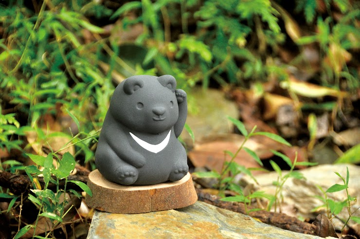 熊炭吉—臺灣黑熊竹炭擴香石