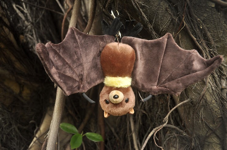 臺灣狐蝠鑰匙圈(大)