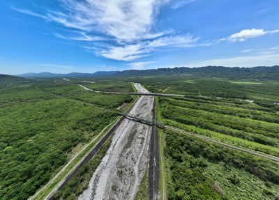 平地森林形成生態廊道、景觀綠帶