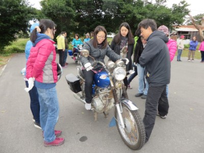 臺東林區管理處舉辦女性同仁打檔機車訓練