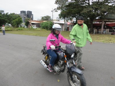 臺東林區管理處舉辦女性同仁打檔機車訓練