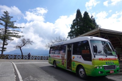 海拔最高祝山線電動遊園車