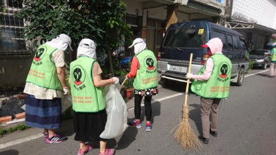 林務局臺東林區管理處、國產署南區分署臺東辦事處及法務部矯正署臺東監獄三大機關攜手清淨家園活動