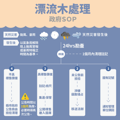 漂流木處理SOP
