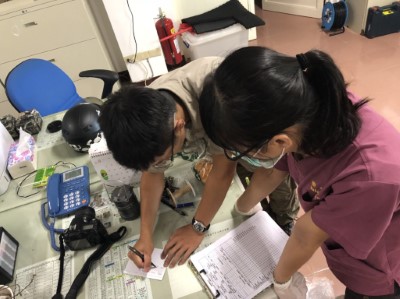 02空運前小熊照護與設備整備