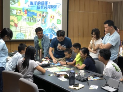 林管處同仁透過桌遊體驗海洋危機4