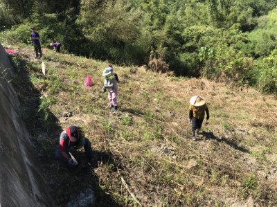 林管處與社區民眾共同植樹2