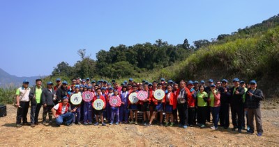 嘉義林管處邀請阿里山鄉達邦國小參與「再現台灣原生綠植樹活動」