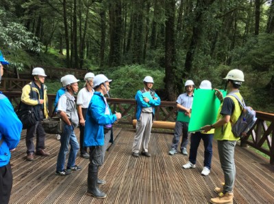 治山工程實地督導情形