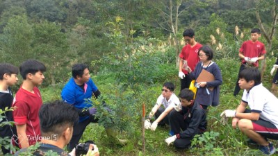 從校園到山林的植樹教育，康橋師生學習護樹