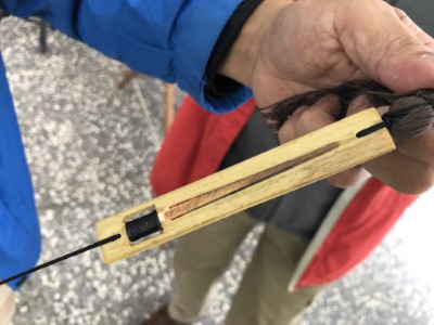 泰雅族傳統樂器口簧琴