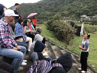 108.02.08大年初四，磯崎部落在地青年Emas解說-磯崎國小記憶拼圖-作品