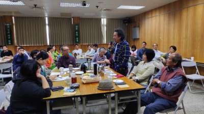 張振岳老師鱉溪的溪流生態議題發言