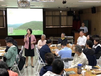 花改場場長杜麗華發言