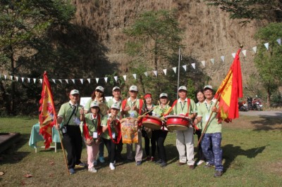 十八羅漢山鑼鼓隊合照