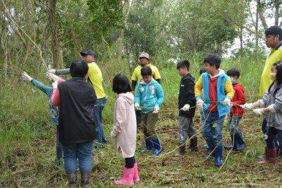 護樹觀念向下扎根─關山工作站與國小學童一同學習