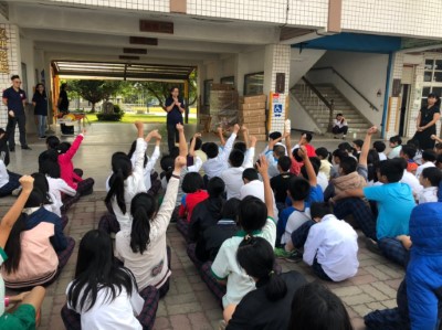 濱海校園來種樹，營造鳥類新樂園