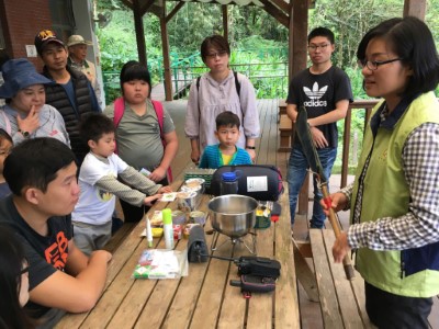 關卡３漫漫山路慢慢走，認識上山裝必要裝備