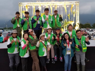 賞螢季的開幕活動，依造大農大富環境地形與在地故事，結合植物進行融合式的布置，成為活動宣傳打卡景點之一。