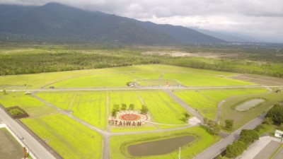 大農大富平地森林園區空瞰照，即將換上可食地景新裝