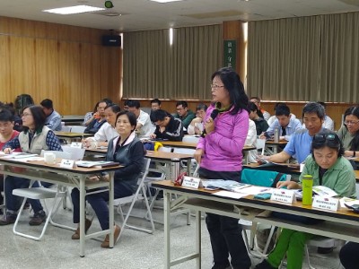 荒野協會花蓮分會鍾秀綢分會長針對生態檢核友善機制流程給予建議