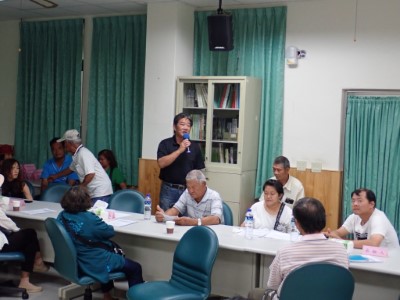 承租人梁任棟先生發言語