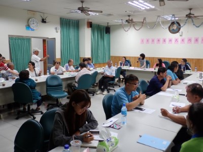 承租人黃添山先生發言