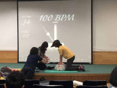 CPR、AED操作