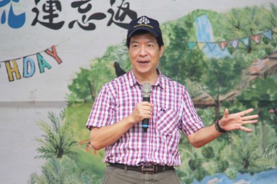 台師大環教所所長葉欣誠教授致詞