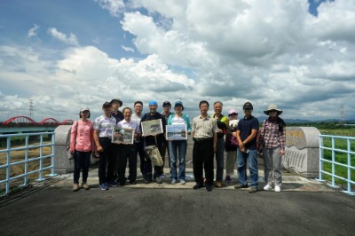 山海圳共識營-曾文溪渡槽橋現地勘查