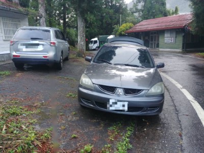查獲犯嫌車輛照片(攝影者-新竹林區管理處大溪工作站同仁)