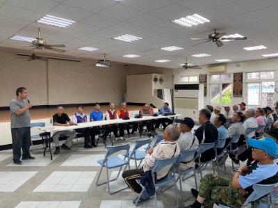 圖一、馬太鞍部落宣導原住民族依生活慣俗採取森林產物規則