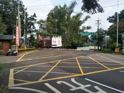 林森東路（崎頂）平交道現況照片