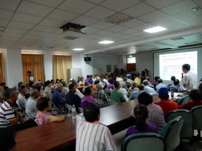 玉井工作站辦理租地及工寮規定說明會