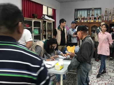 瑞里活動中心現場核發租約及繳納租金