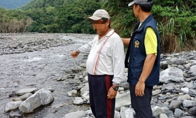 1026大武山自然保留區非法電魚