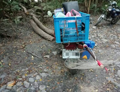 1026大武山自然保留區非法電魚