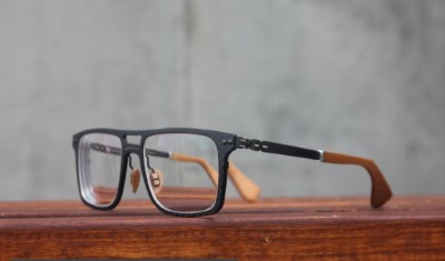 「飛竹眼鏡」以竹薄片為鏡架的手工眼鏡