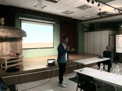 花蓮林區管理處萬榮工作站楊國祥主任宣導林下經濟