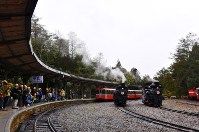 SL25、31祝山同框