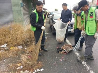 成功年終大掃除 環境乾淨美家園