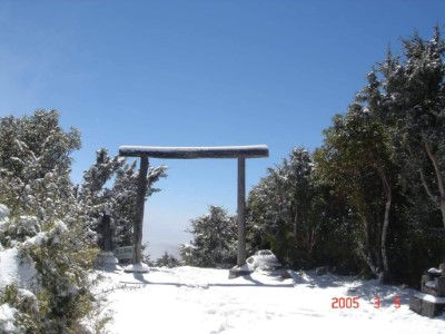 登北大武山數百次山友戴上貴提供2005年北大武山雪景6