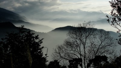 東眼山國家森林遊樂區渺渺群山（攝影-張善穎）