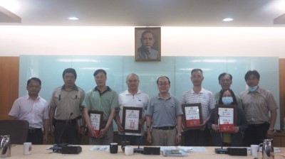 109年度模範勞工合影
