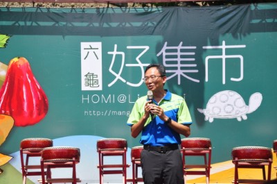 屏東林區管理處處長張偉顗致詞