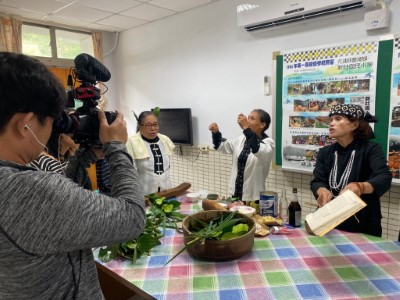 紀錄片「回家的路」拍攝部落老人家