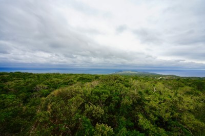 墾丁國家森林遊樂區觀海樓頂景色(攝影-莊哲瑋