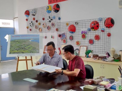 共同簽署保安林認養契約